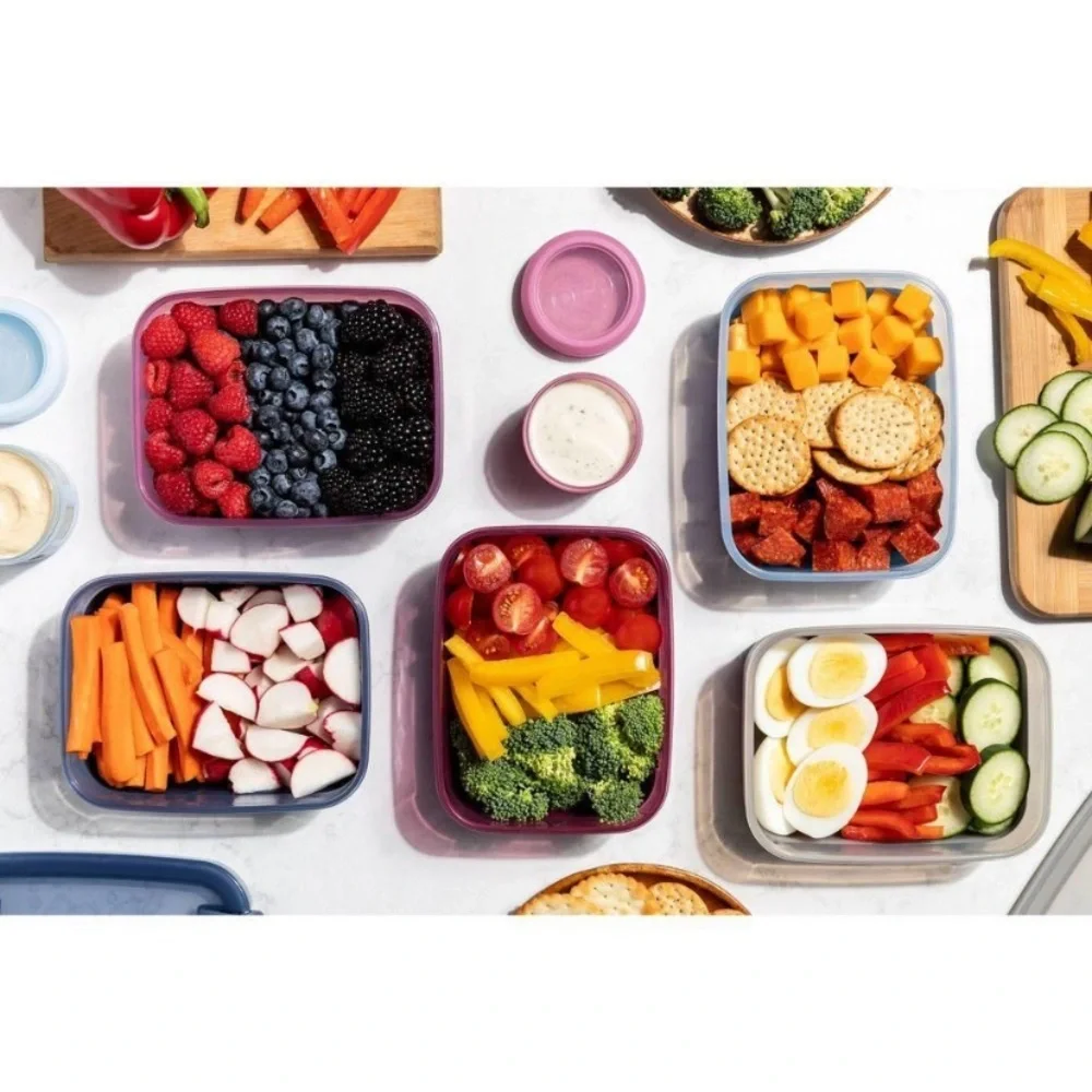 NIB Ello Food Storage Container Set 10 piece set.